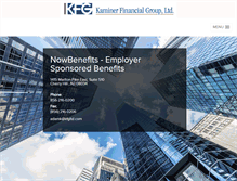 Tablet Screenshot of kfgltd.com